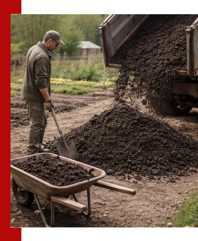 Доставка качественной земли для огорода в Георгиевске