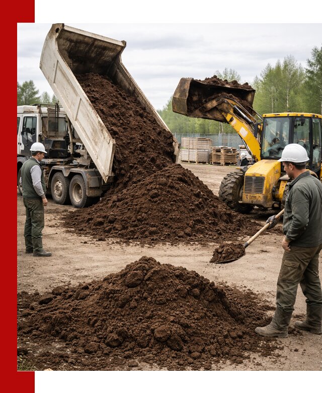 Доставка торфа оптом и в мешках в Георгиевске