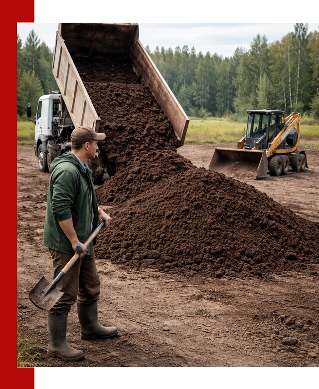 Купить верховой торф с доставкой в Георгиевске для садоводства и растений