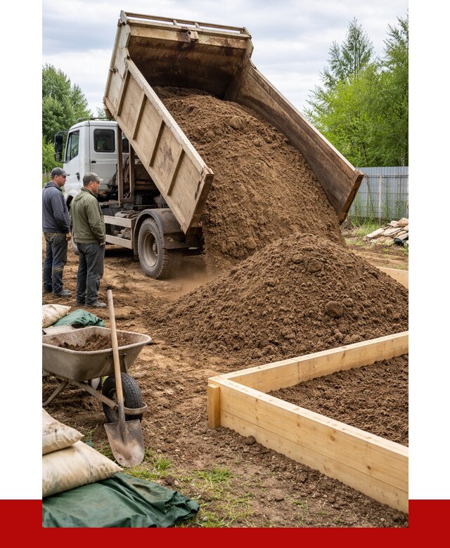 Торфо песчаная смесь в Георгиевске с доставкой от 1907 р. | ПРОНЕРУДГрг