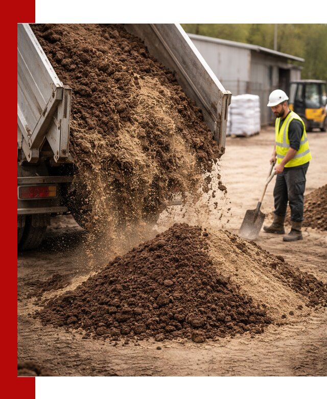 Доставка торфо-песчаной смеси в Георгиевске для строительства и озеленения