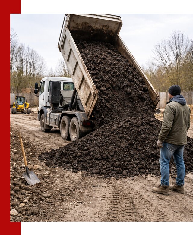 Доставка чернозема навалом в Георгиевске быстро и выгодно