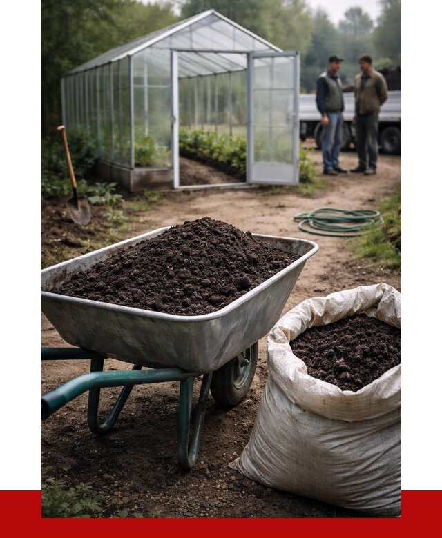 Чернозем для теплицы в Георгиевске с доставкой от 1546 р. | ПРОНЕРУДГрг