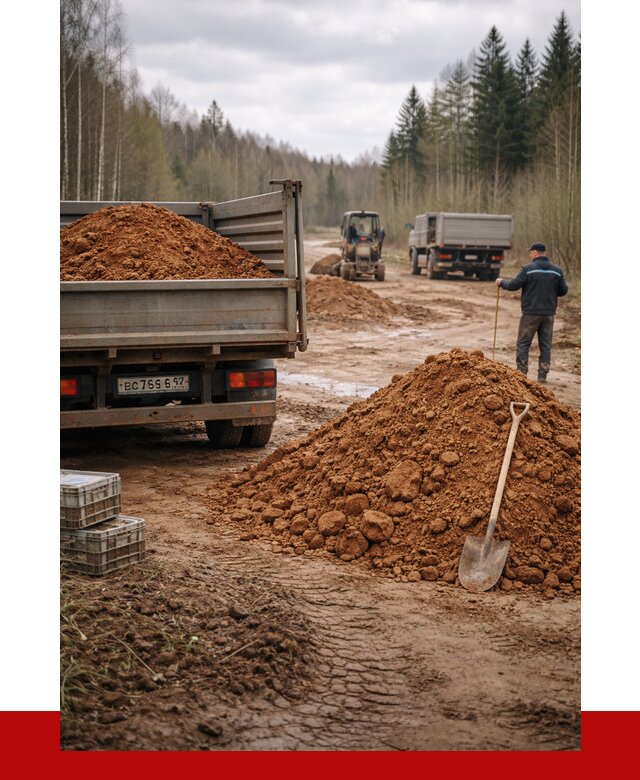 Глина и суглинки в Георгиевске от 4638 р. за куб | ПРОНЕРУДГрг