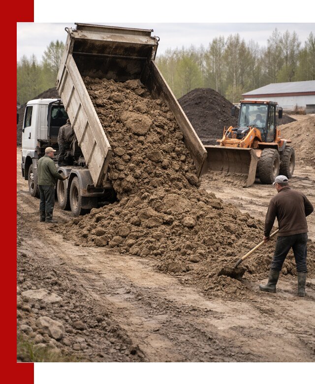 Доставка глин и суглинков в Георгиевске оптом и вкрай