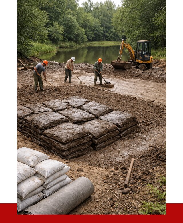 Купить глину для пруда в Георгиевске от 4638 р. с доставкой | ПРОНЕРУДГрг