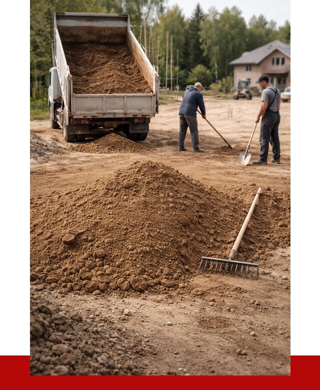 Суглинок для планировки в Георгиевске с доставкой от 4329 р. | ПРОНЕРУДГрг