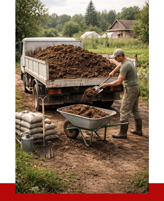 Купить коровий навоз с доставкой в Георгиевске от 1855 р. | ПРОНЕРУДГрг