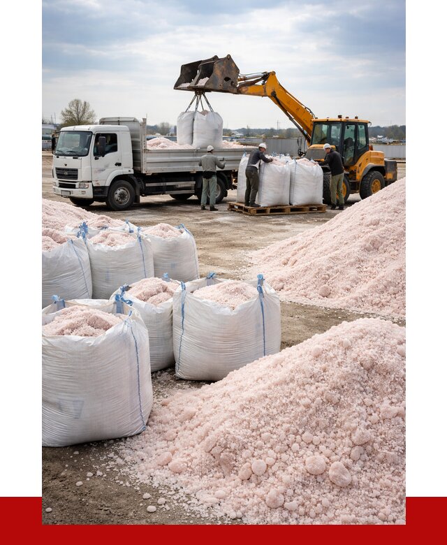 Калийная соль оптом с доставкой в Георгиевске от 6390 р. | ПРОНЕРУДГрг