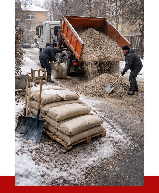Противогололедные материалы оптом в Георгиевске от 4329 р. | ПРОНЕРУДГрг