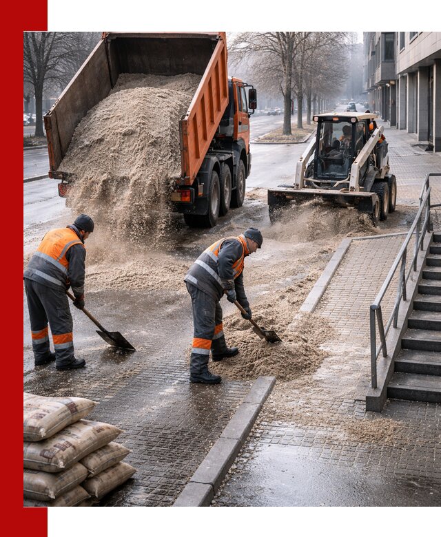 Поставка противогололедных материалов в Георгиевске