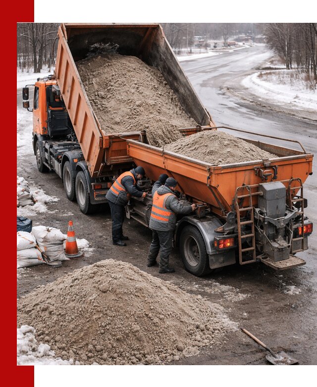Поставка и вывоз пескосоля в Георгиевске оптом и в розницу