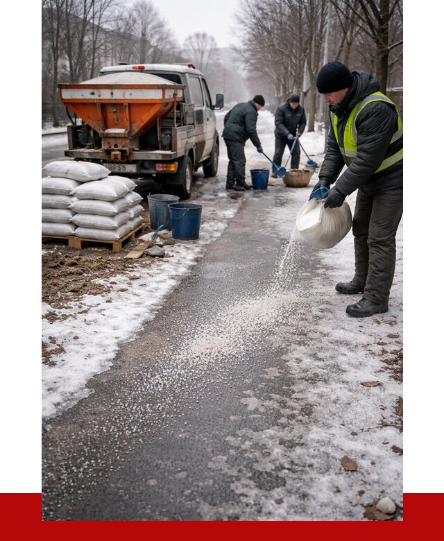 Реагент против гололеда в Георгиевске с доставкой от 4638 р. | ПРОНЕРУДГрг