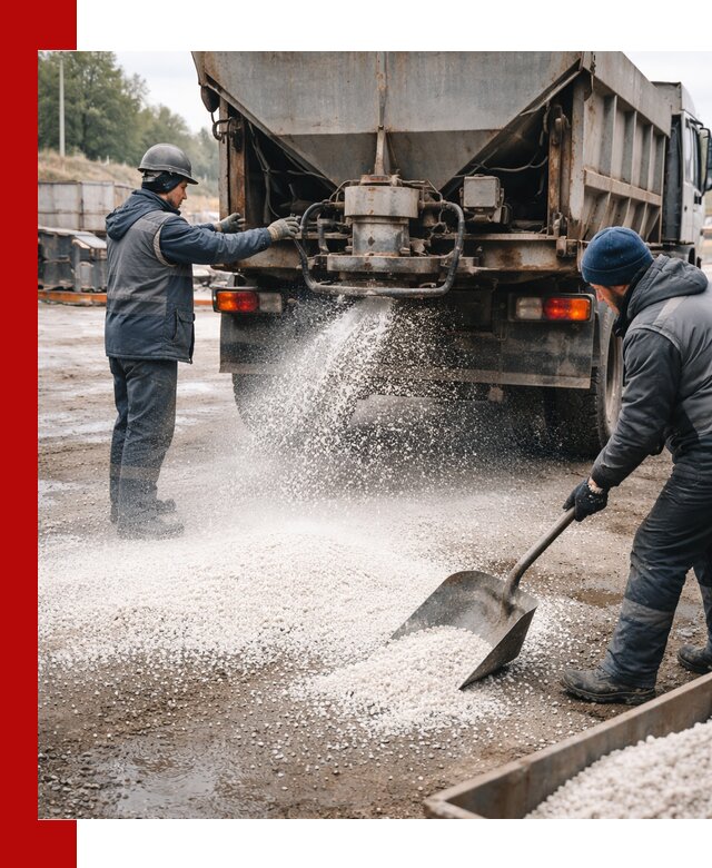 Доставка и продажа хлористого кальция в Георгиевске