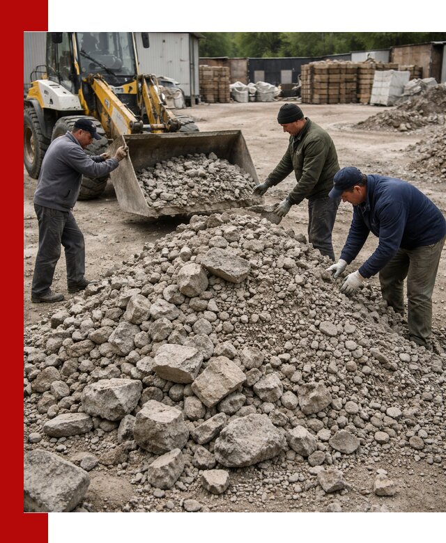 Демонтаж и вывоз бой бетона в Георгиевске