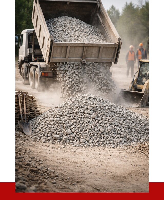 Купить дробленый бетон в Георгиевске от 1752 р./куб | ПРОНЕРУДГрг