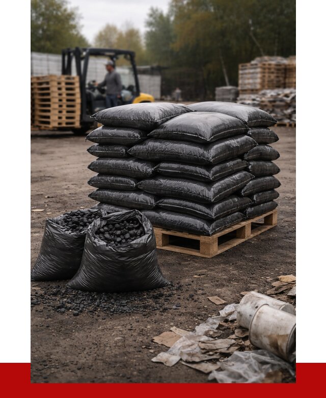 Купить уголь в мешках с доставкой в Георгиевске от 7730 р. | ПРОНЕРУДГрг