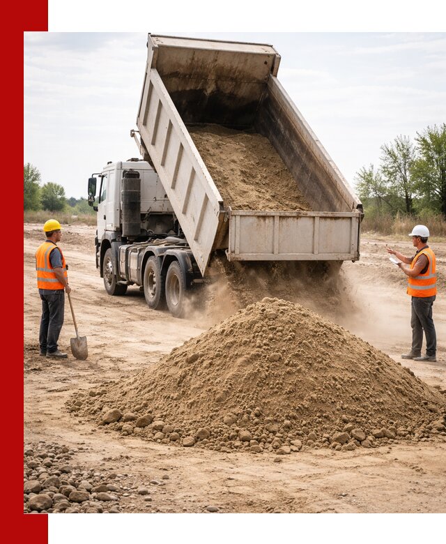 Доставка самосвалом 15 кубов в Георгиевске за город и по городу