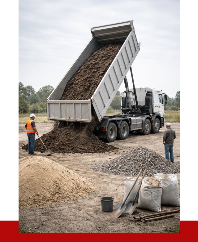 Доставка самосвалом 30 кубов в Георгиевске от 8761 р. | ПРОНЕРУДГрг