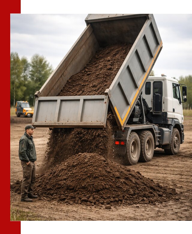 Аренда самосвала с водителем в Георгиевске для сыпучих грузов и навоза