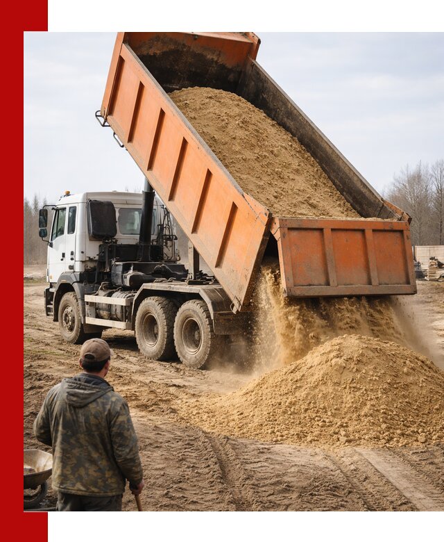 Аренда самосвала 20 тонн для перевозки грузов в Георгиевске