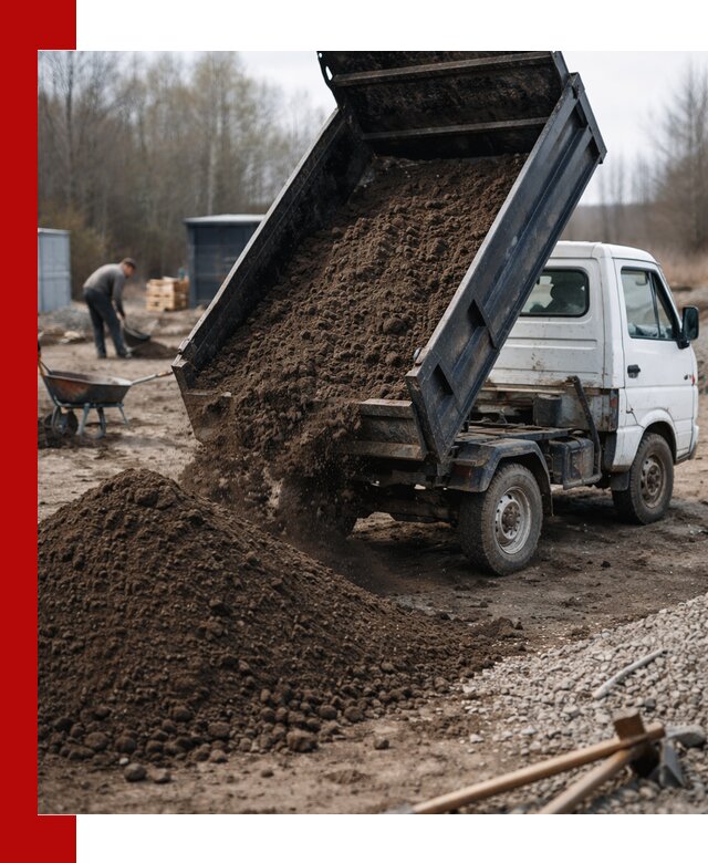 Аренда минисамосвала в Георгиевске для доставки сыпучих материалов