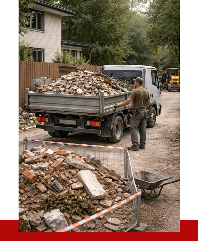 Вывоз строительного мусора с погрузкой в Георгиевске от 7730 р | ПРОНЕРУДГрг