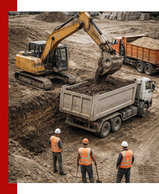 Разработка грунта для строительства и благоустройства в Георгиевске