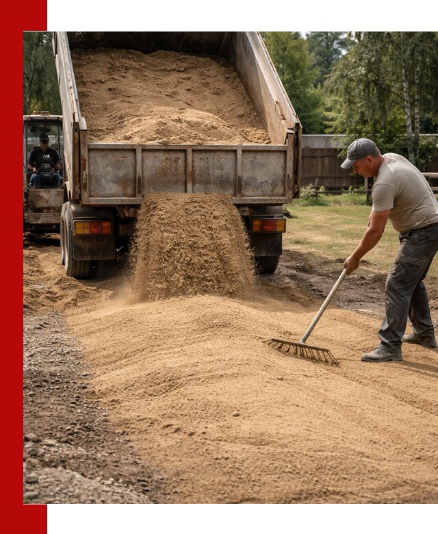 Отсыпка участка песком в Георгиевске быстро и качественно