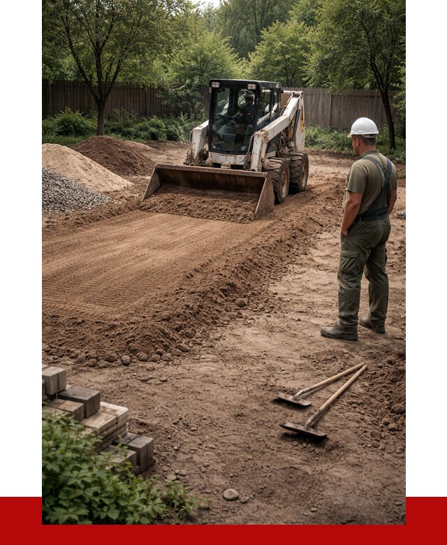 Выравнивание участка под ключ в Георгиевске от 3607 р. | ПРОНЕРУДГрг